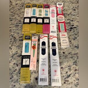 Vintage Zippers Lot of 10 Talon,Coats&Clark, Unique